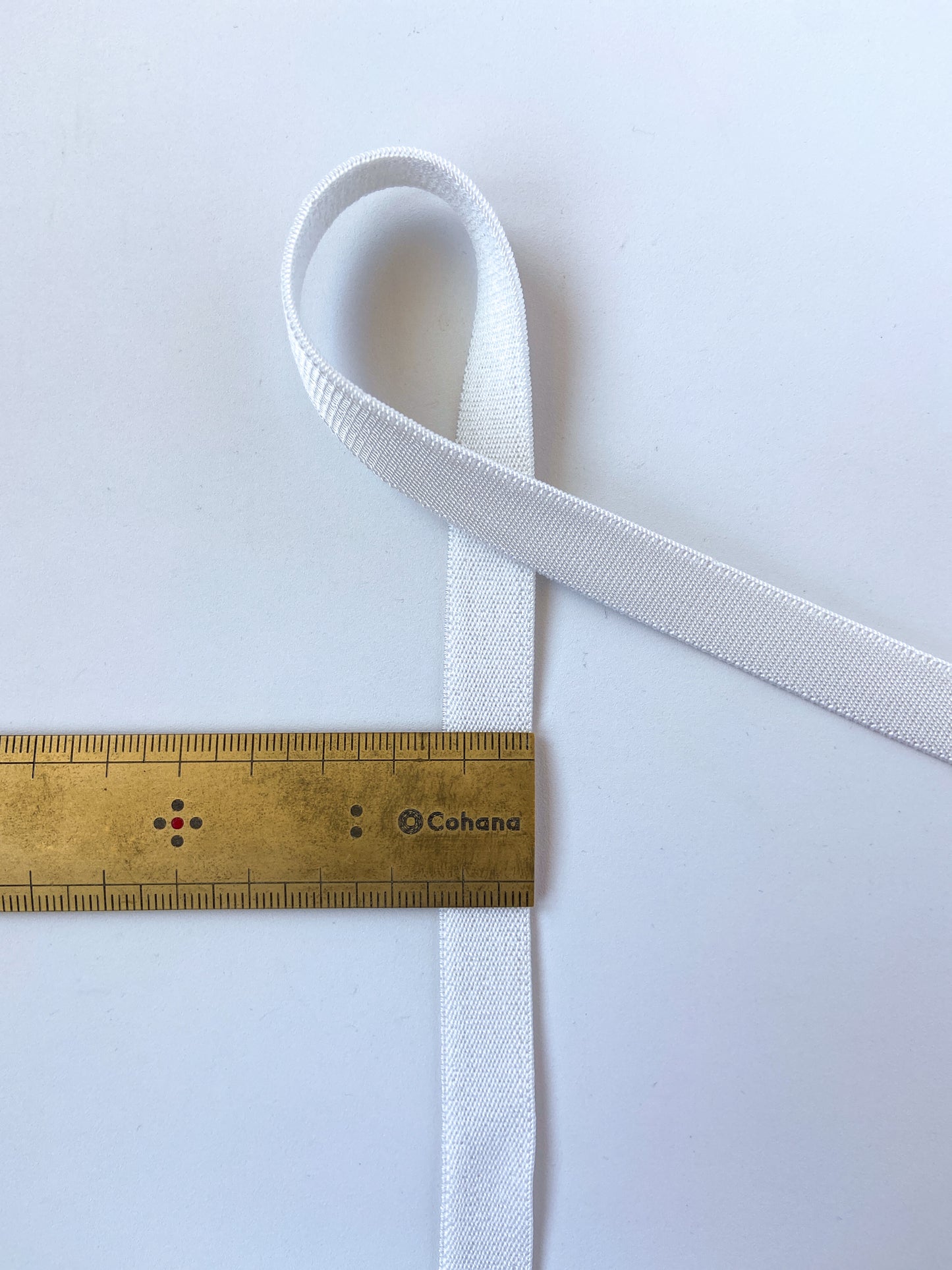 TENCEL™ ELASTIC 13MM | White