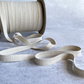 ORGANIC FOLD OVER ELASTIC 15 MM | Ecru