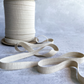 ORGANIC FOLD OVER ELASTIC 15 MM | Ecru