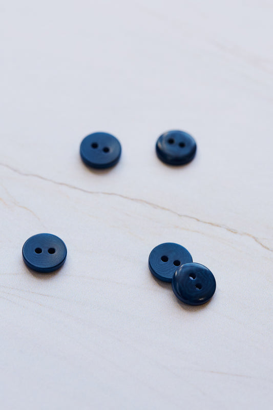 2 HOLE COROZO BUTTON | OCEAN | 11MM