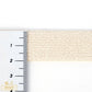 ORGANIC SINGLE FLEECE ELASTIC 20MM | Ecru