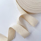 ORGANIC COTTON TWILL TAPE 30MM | Ecru