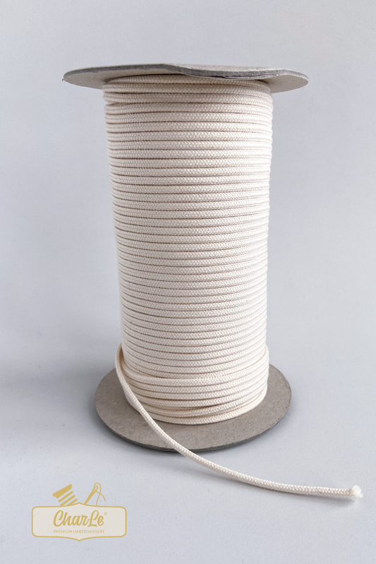 ORGANIC COTTON CORD 3 MM | Ecru