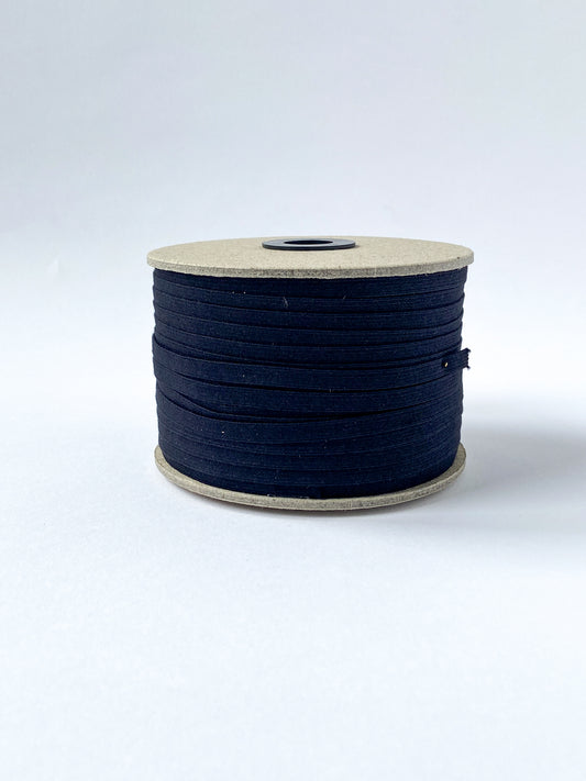 ORGANIC ELASTIC 6MM | Black - Light