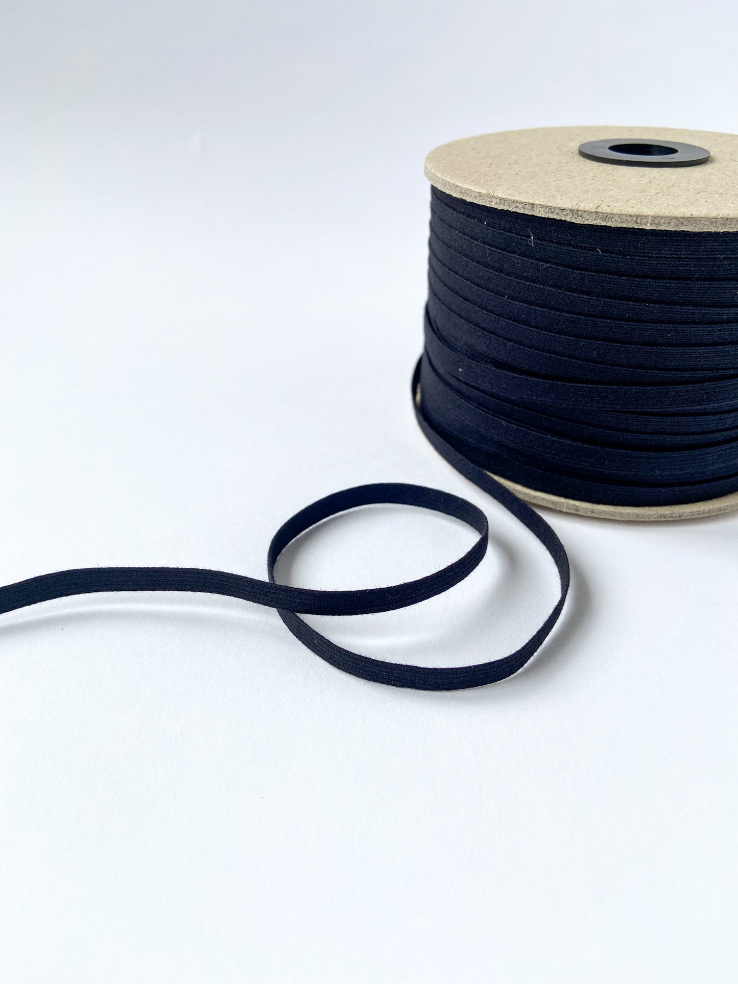 ORGANIC ELASTIC 6MM | Black - Light