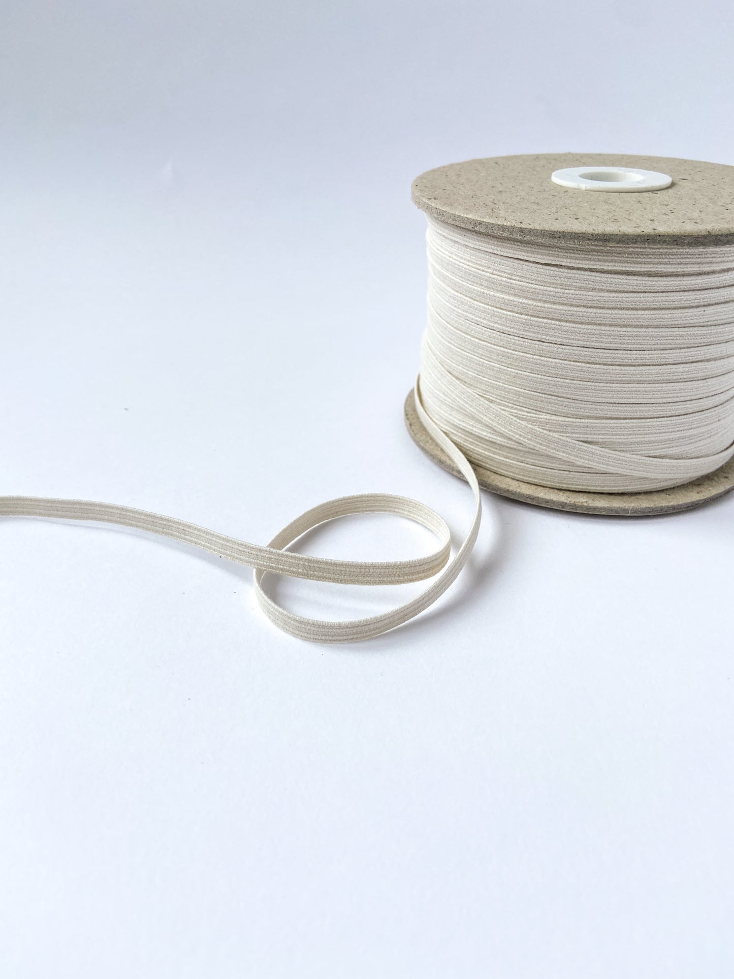 ORGANIC ELASTIC 6MM | Ecru - Light