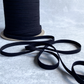 ORGANIC ELASTIC 9.5 MM | Black - Strong