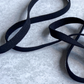 ORGANIC ELASTIC 9.5 MM | Black - Strong