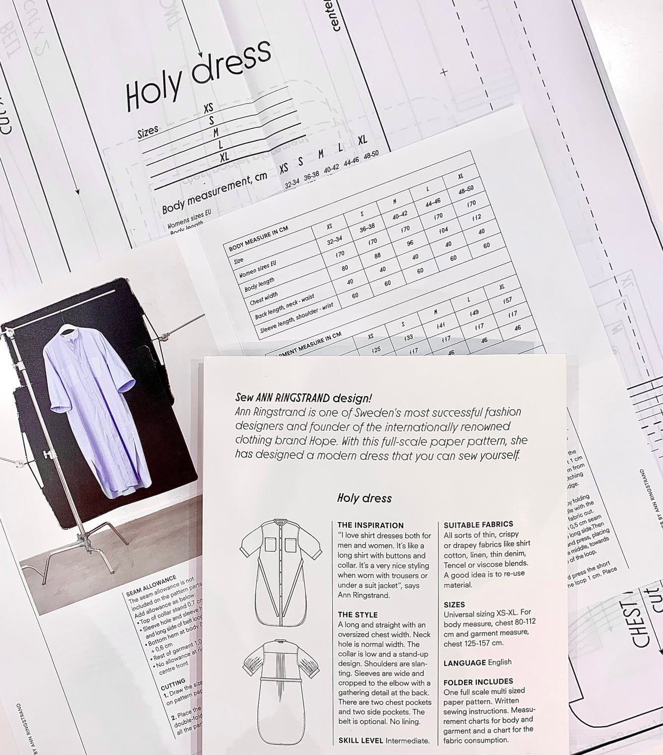 HOLY DRESS | Paper Sewing Pattern