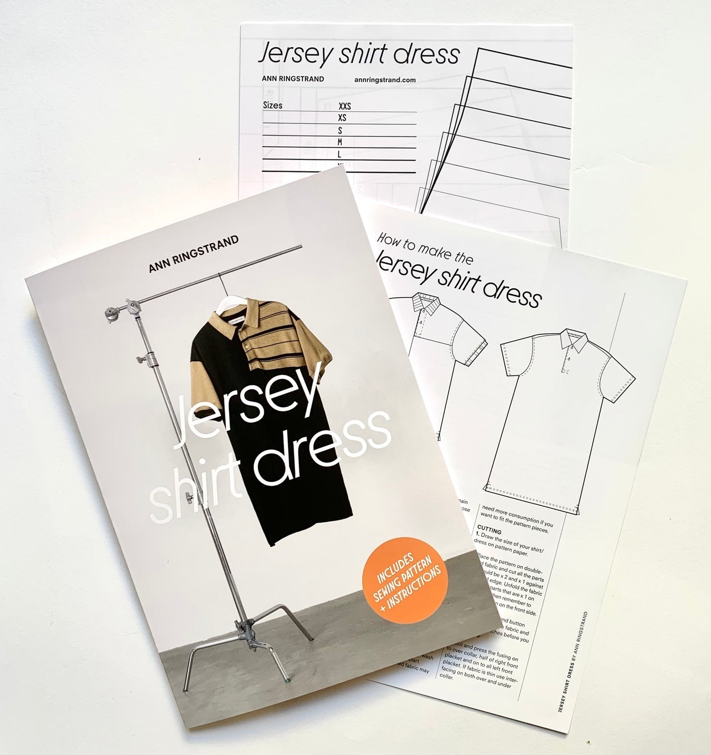 JERSEY SHIRT DRESS | Paper Sewing Pattern