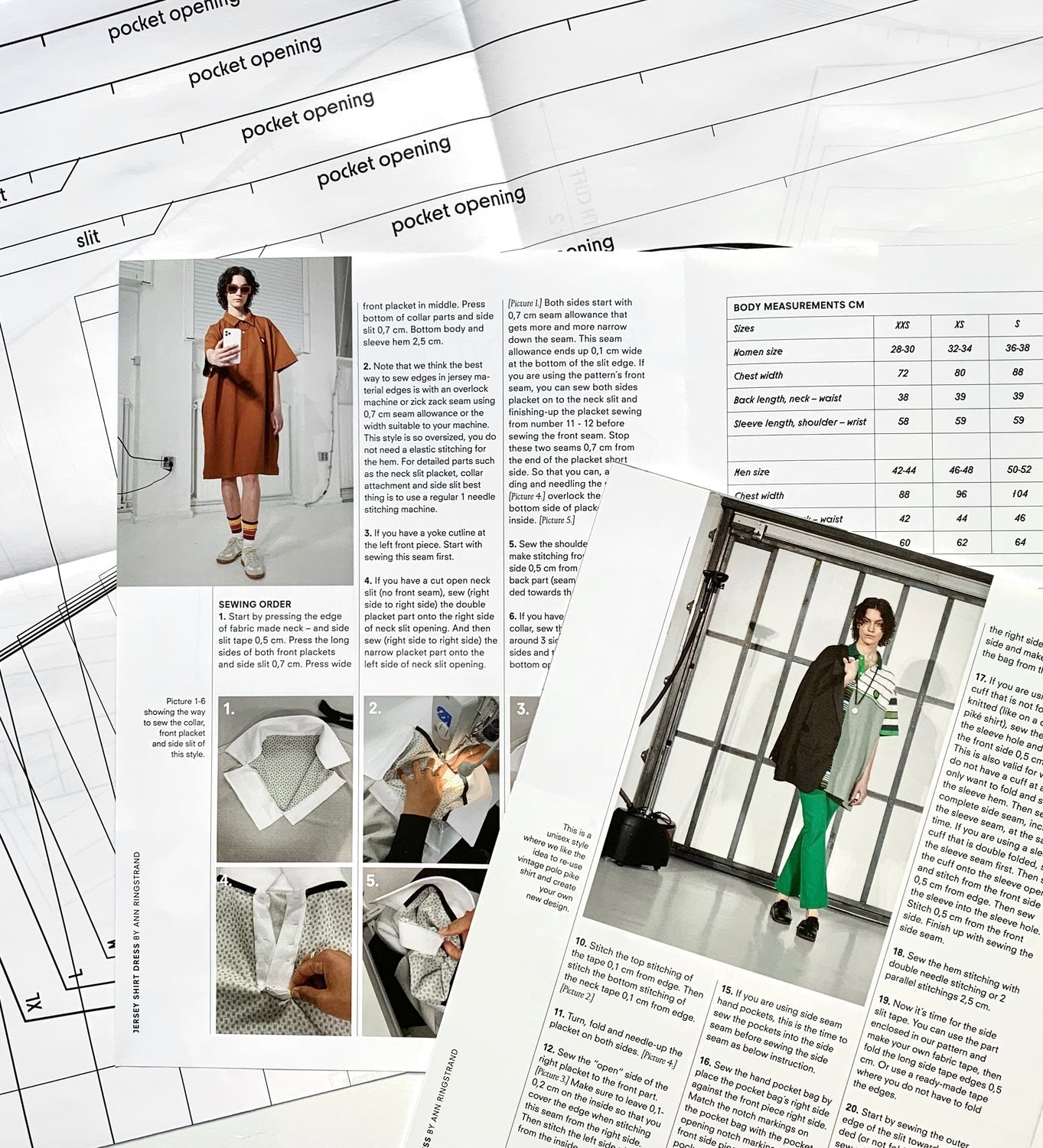 JERSEY SHIRT DRESS | Paper Sewing Pattern