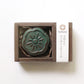 AWAJI KAWARA MAGNETIC NEEDLE REST W/ POLISHER | Green