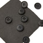 BLAZE COROZO BUTTON | Calm Grey