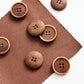 BLAZE COROZO BUTTON | Old Rose