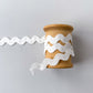 TENCEL™ RIC RAC BRAID | White