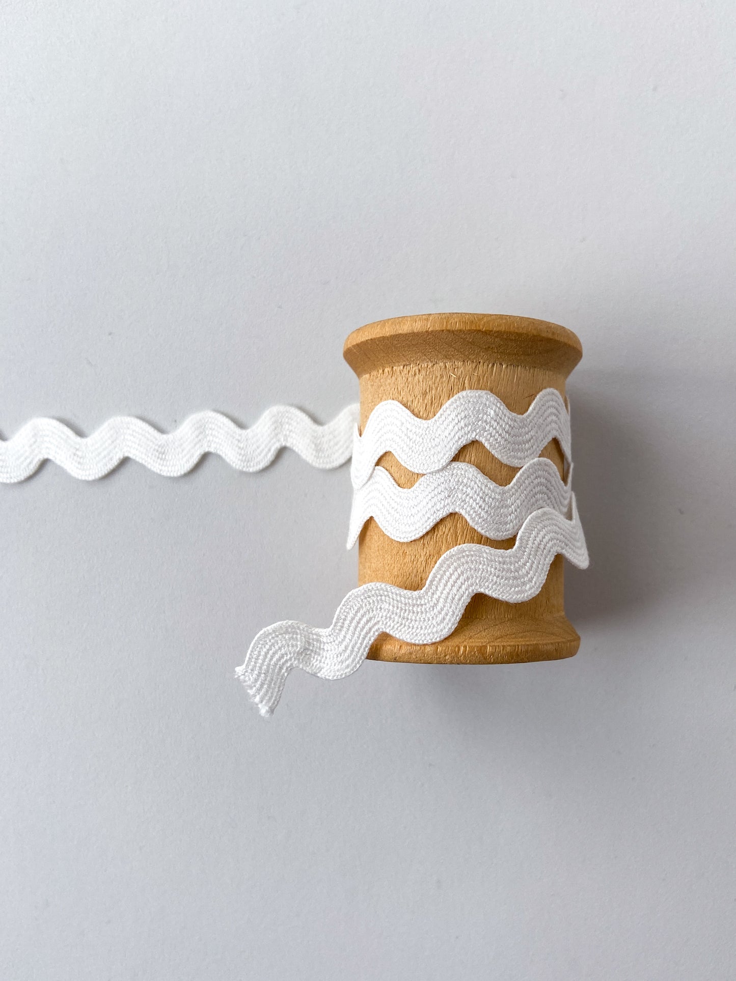 TENCEL™ RIC RAC BRAID | White