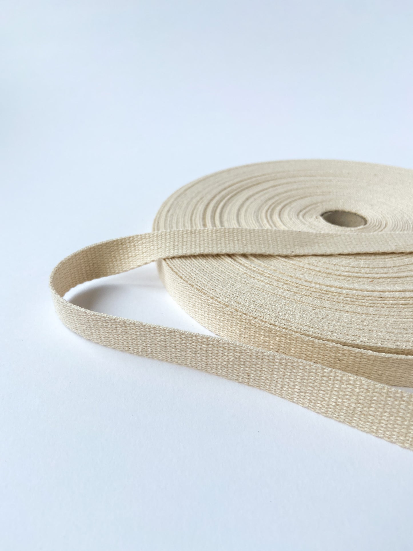 ORGANIC COTTON STRAP 15MM | Ecru