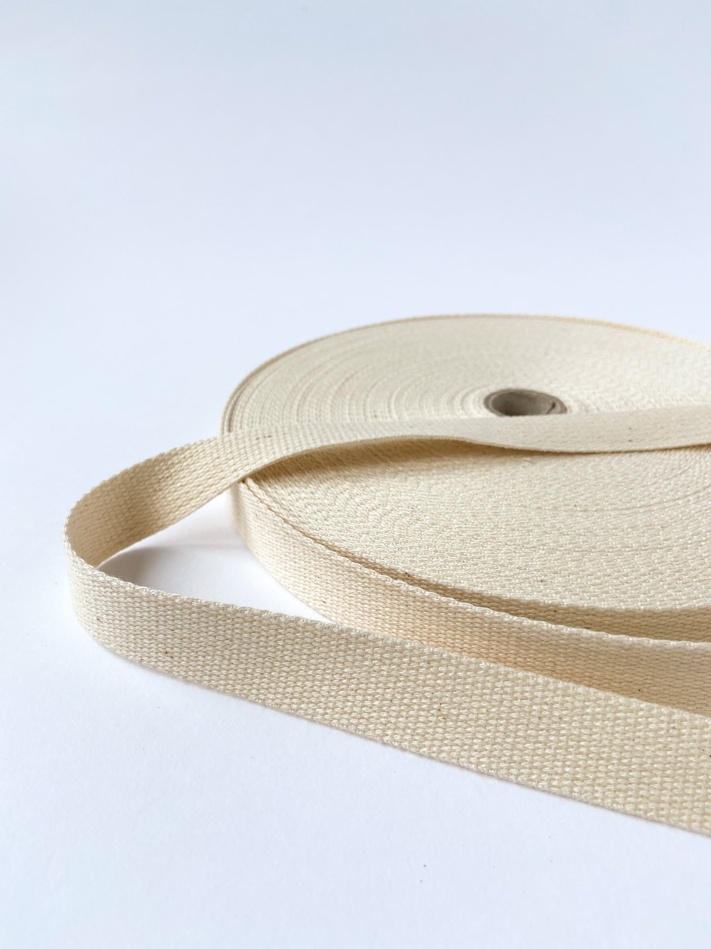 ORGANIC COTTON STRAP 20MM | Ecru