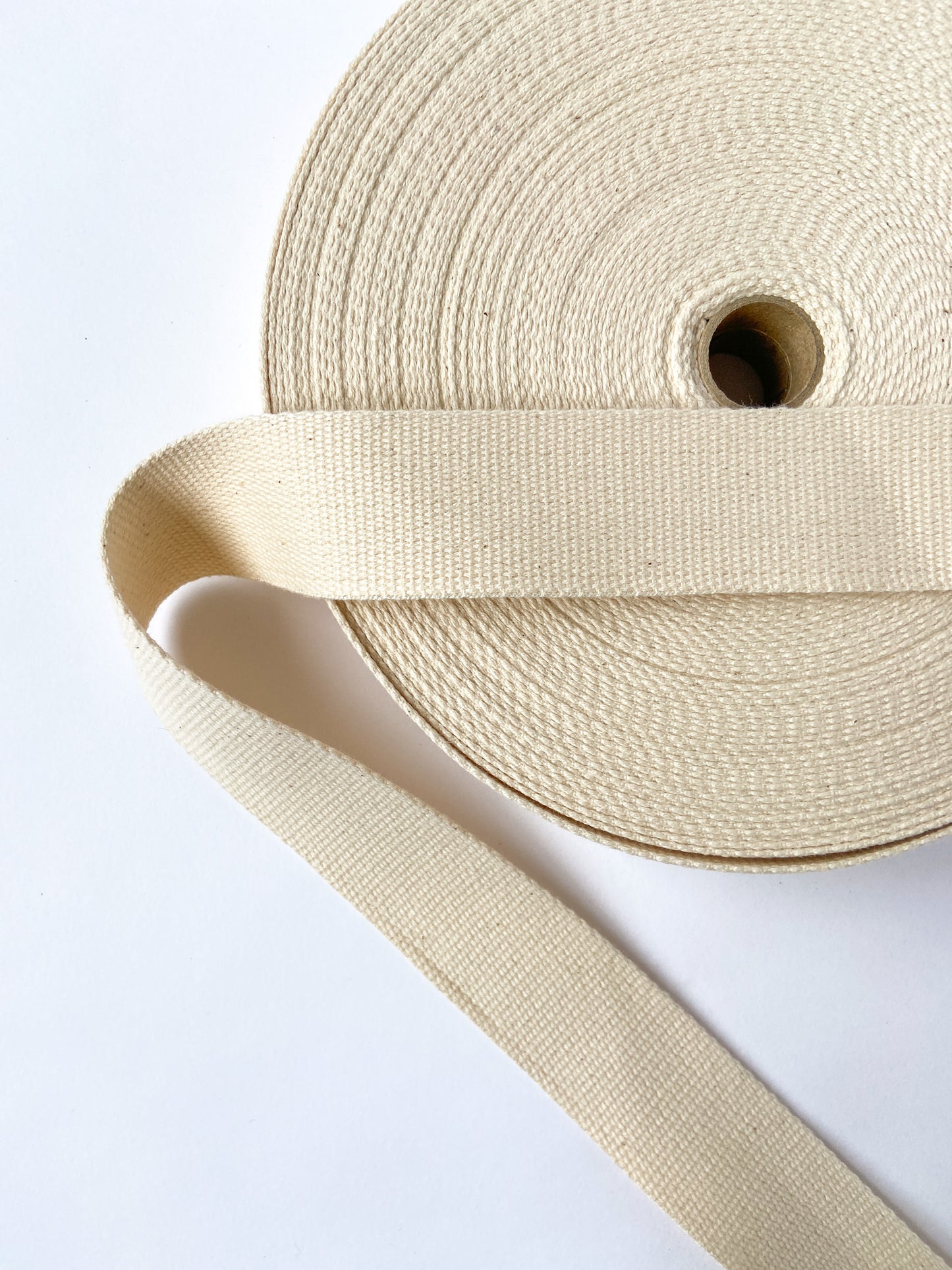 ORGANIC COTTON STRAP 35MM | Ecru