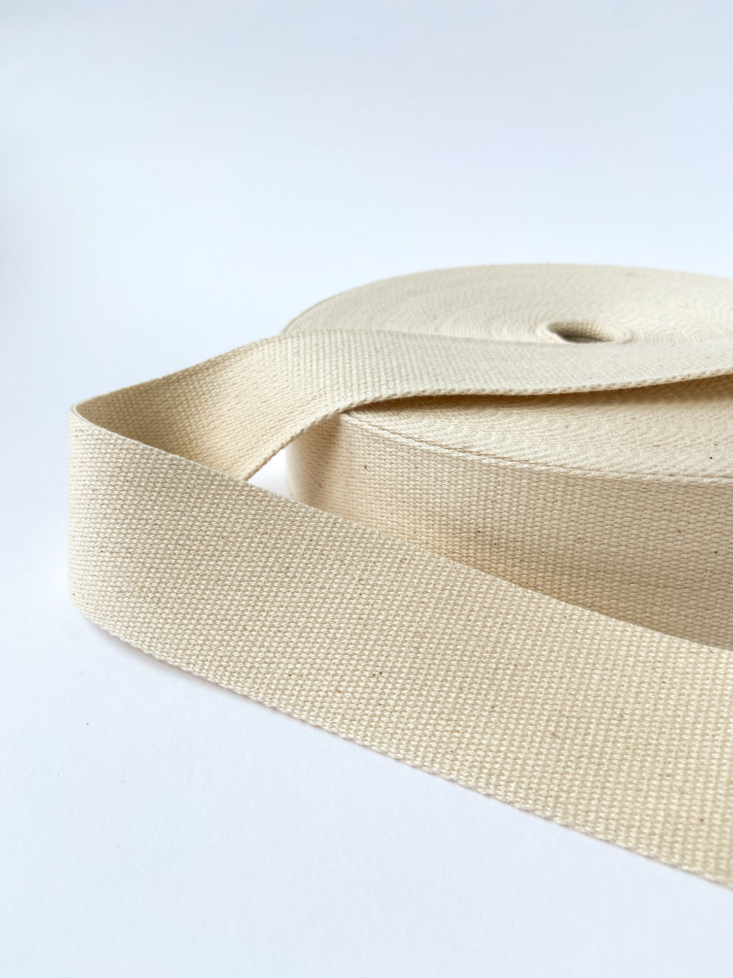 ORGANIC COTTON STRAP 45MM | Ecru