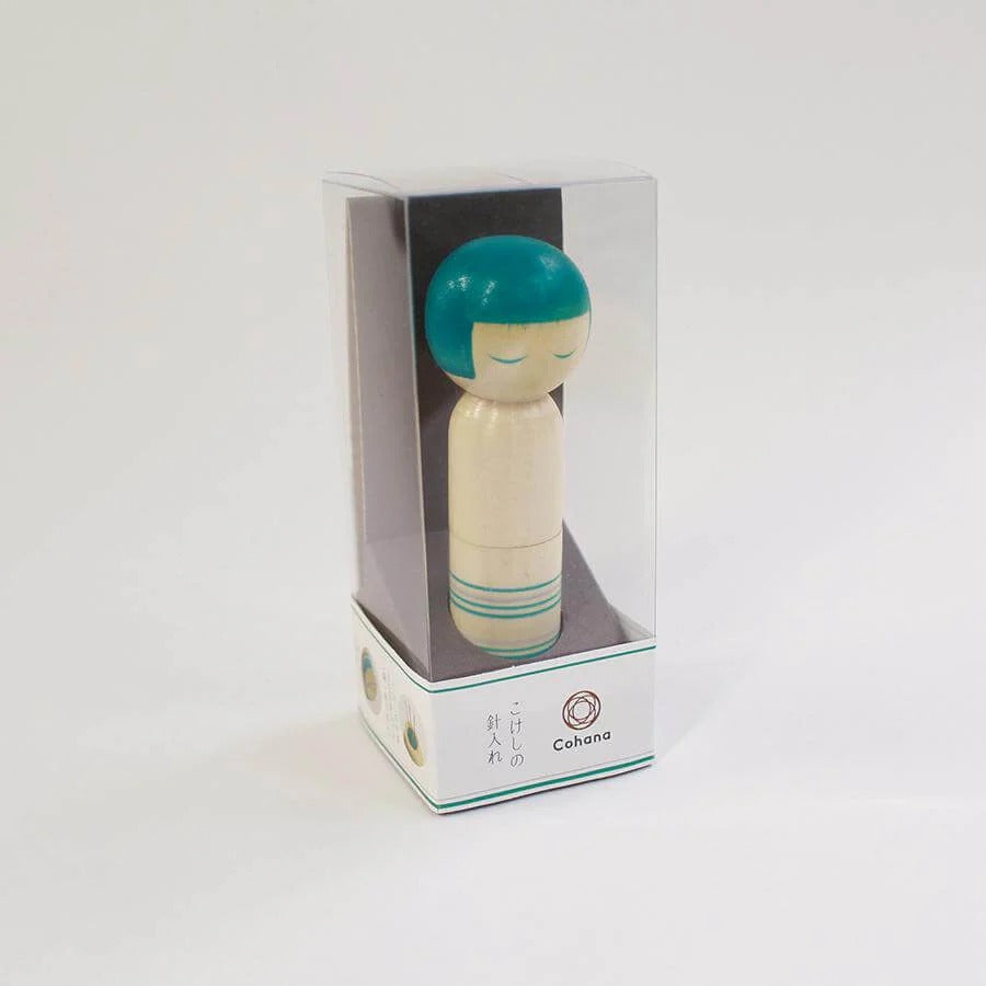 KOKESHI DOLL PINCUSHION | Green