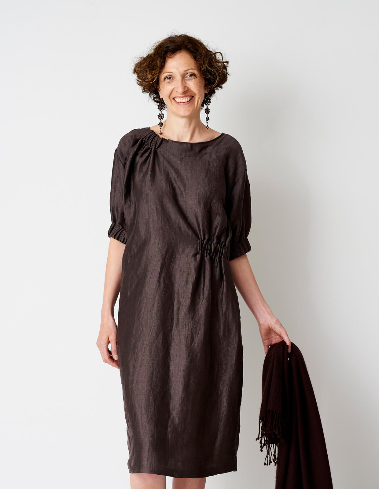 THE ASYMMETRIC GATHER DRESS | PDF Pattern