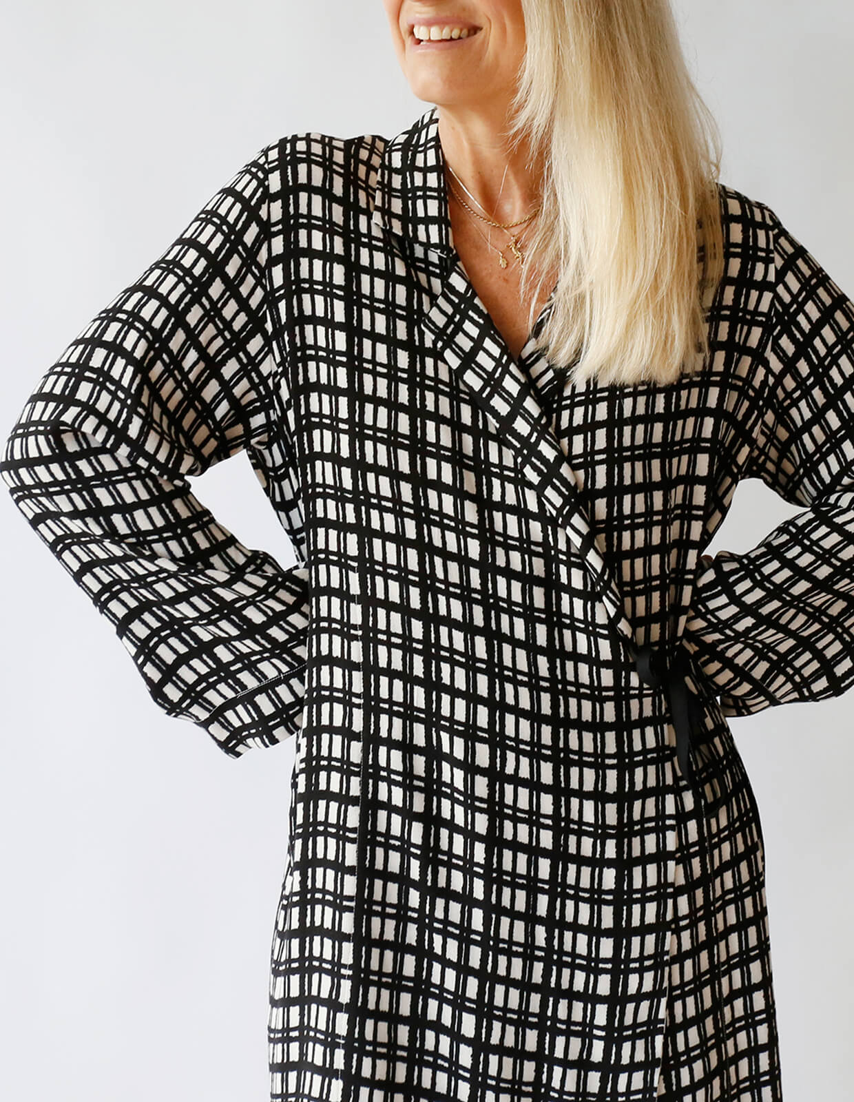 THE WOVEN WRAP DRESS | PDF Pattern