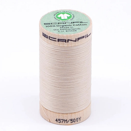 ORGANIC COTTON THREAD 50/2 | UNDYED