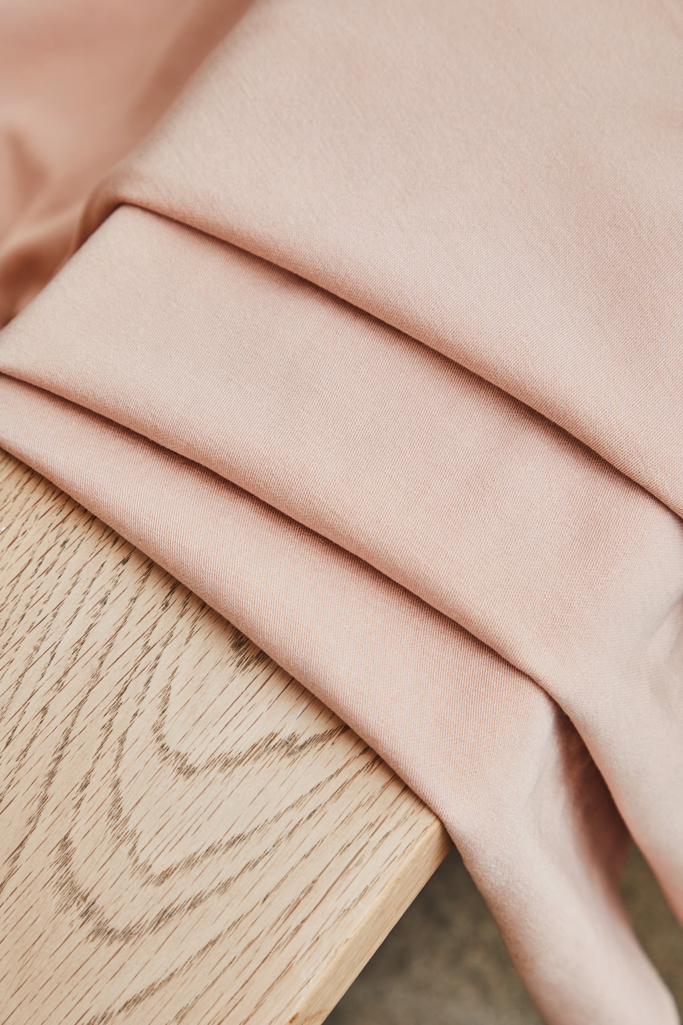 SERA WEIGHTY COTTON BLEND  Powder Pink – Paper Scissors Cloth