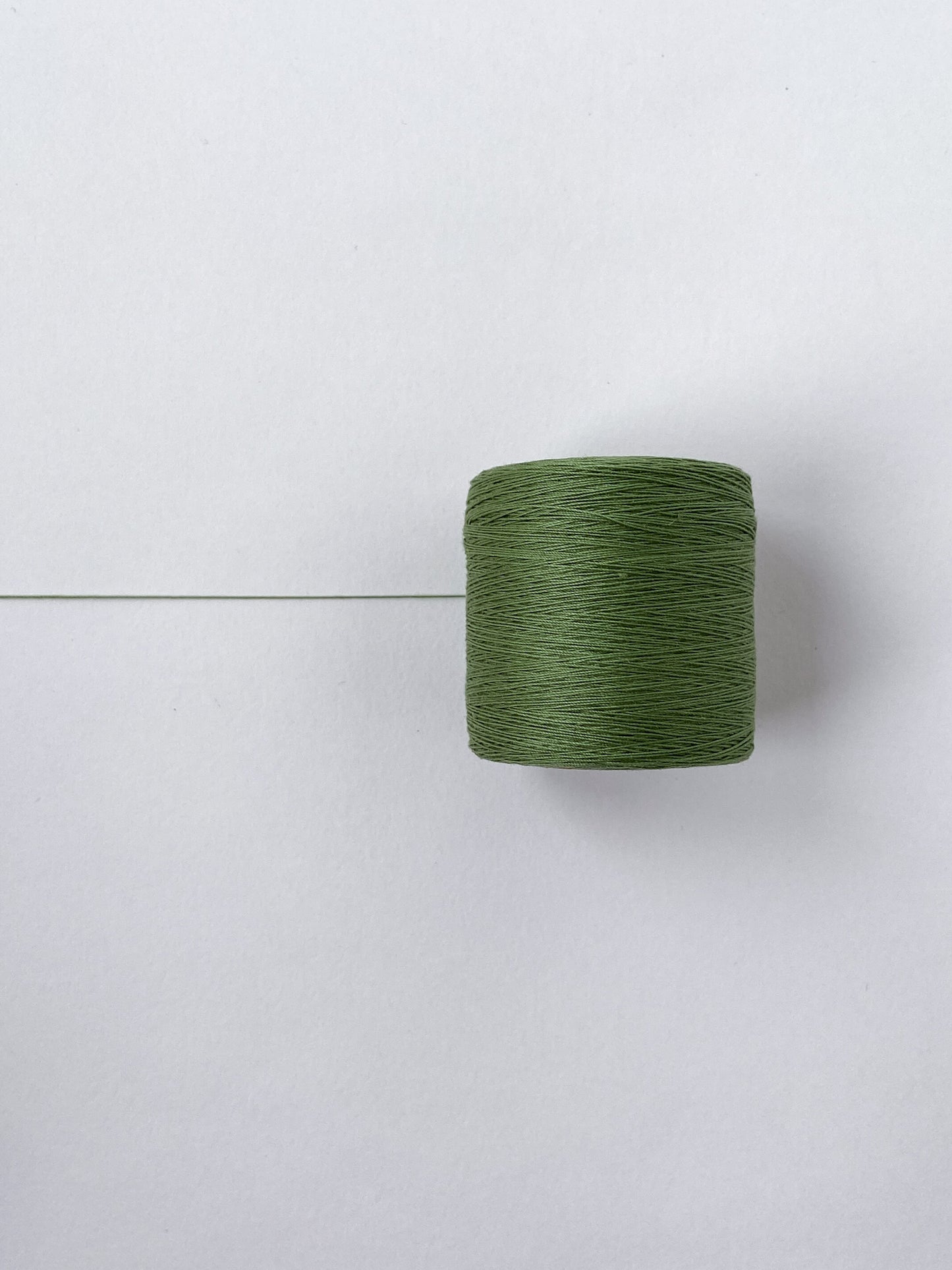 ORGANIC COTTON THREAD TEX 40 | AVOCADO | 500M
