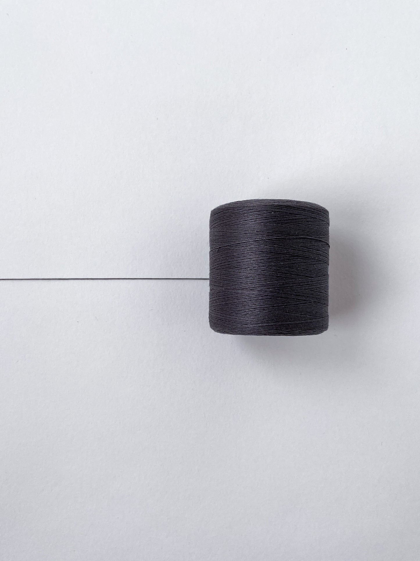 ORGANIC COTTON THREAD TEX 40 | COAL | 500M