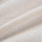 Ultra close up of organic cotton and hemp woven sewing fabric in natural white