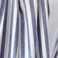 STRIPE HEMP BLEND | Blue/Ivory Wide