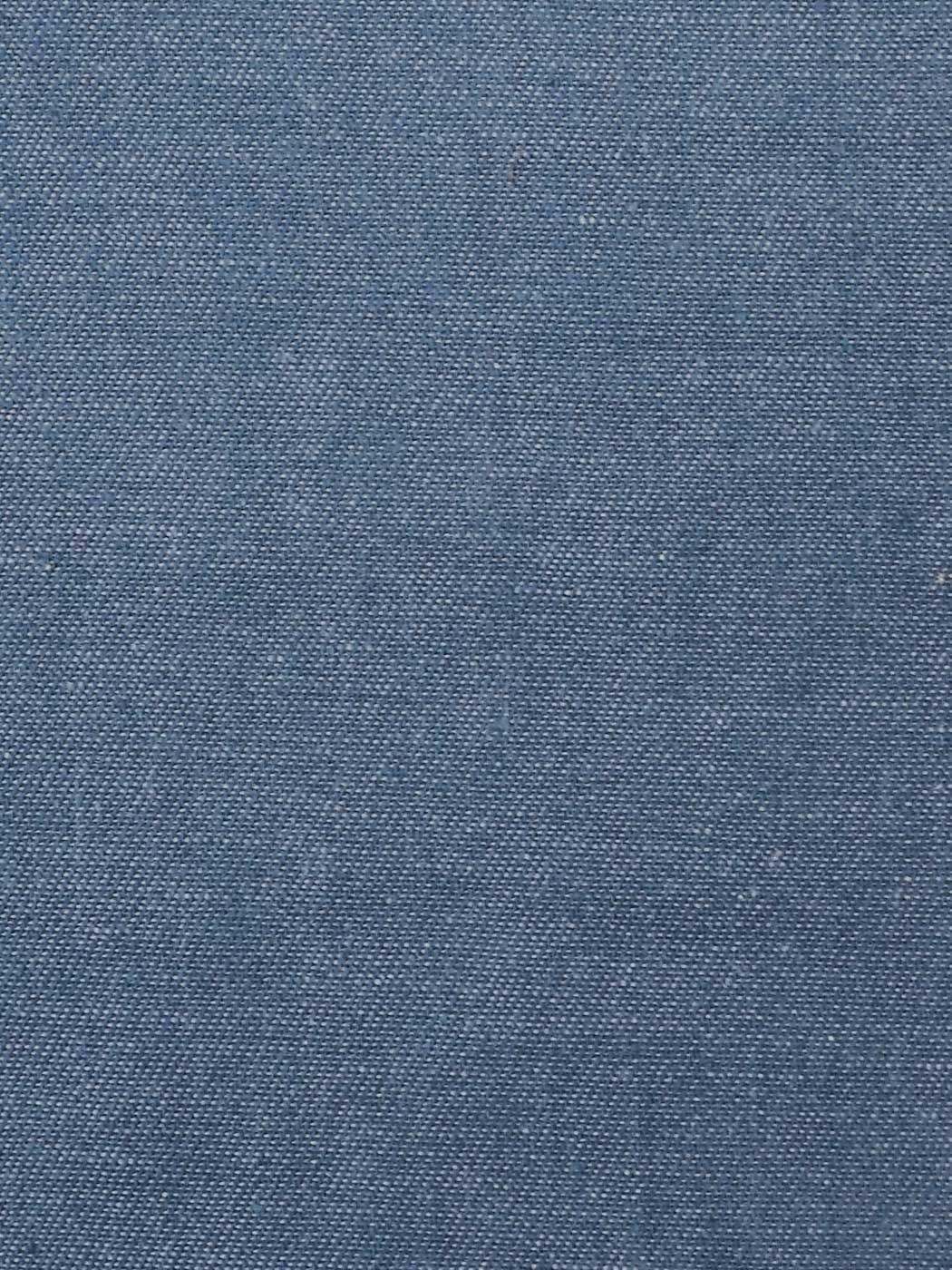 LIGHTWEIGHT ORGANIC COTTON TWILL | Mid Sky Blue (Remnant 0.7M)