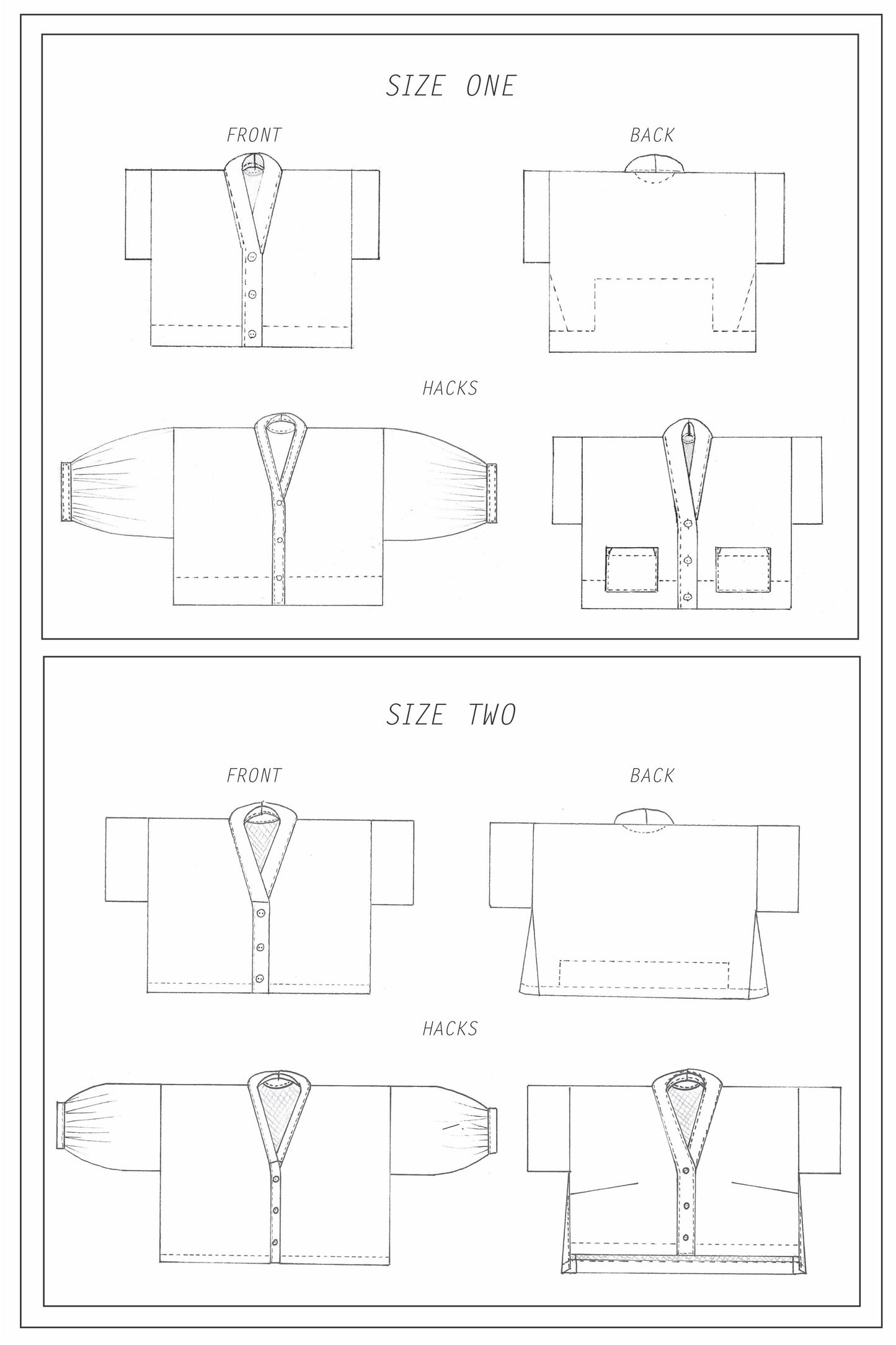 ZERO WASTE CROPPED SHIRT | PDF Sewing Pattern