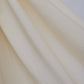 Close up of Vida voile tencel sewing fabric in colour shell (cream)