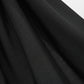 Close up of Vida voile tencel sewing fabric in black