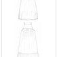 ZERO WASTE TIER DRESS | PDF Sewing Pattern